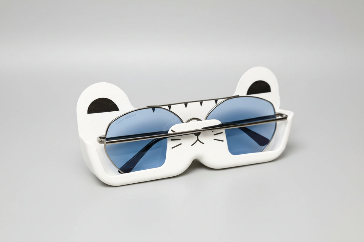 Cute Cat-Shaped Eyeglasses Holder – Wall-Mounted Glasses & Sunglasses Stand